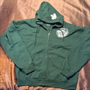 Green Canada Day Hoodie
